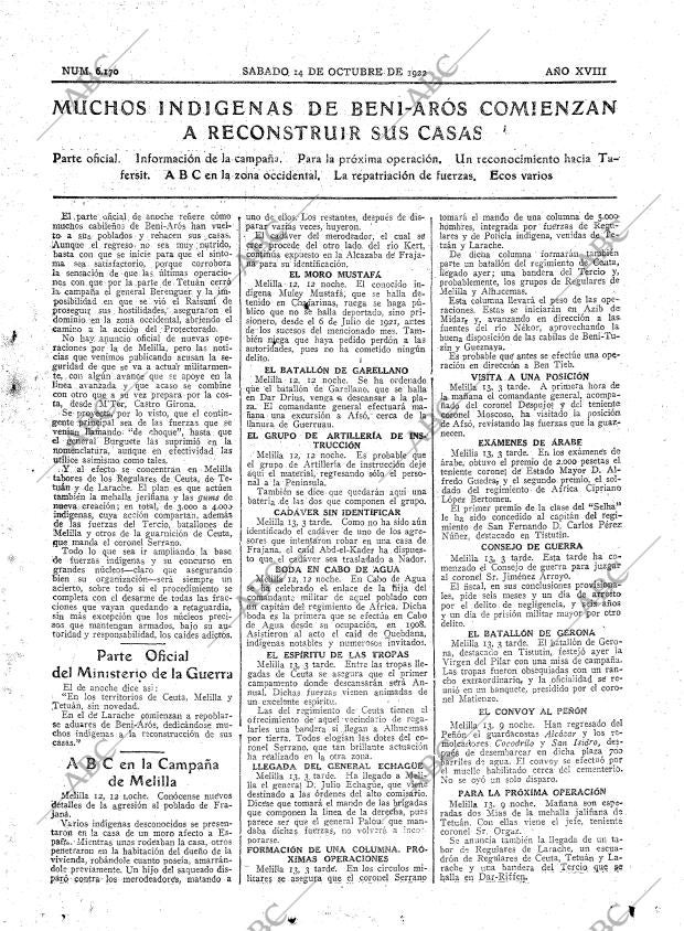 ABC MADRID 14-10-1922 página 7