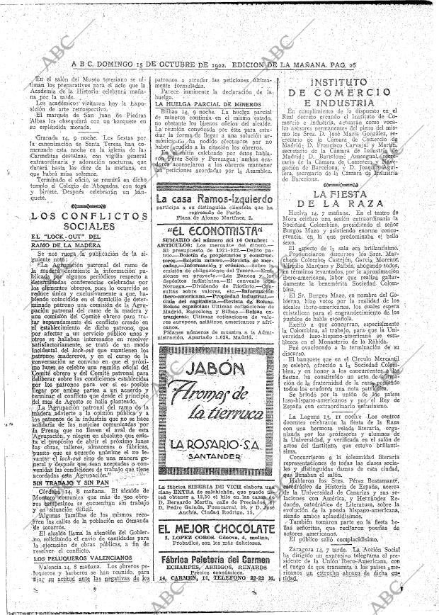 ABC MADRID 15-10-1922 página 24