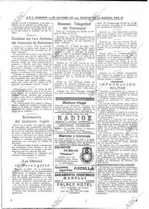 ABC MADRID 15-10-1922 página 26