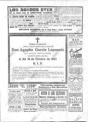 ABC MADRID 15-10-1922 página 36