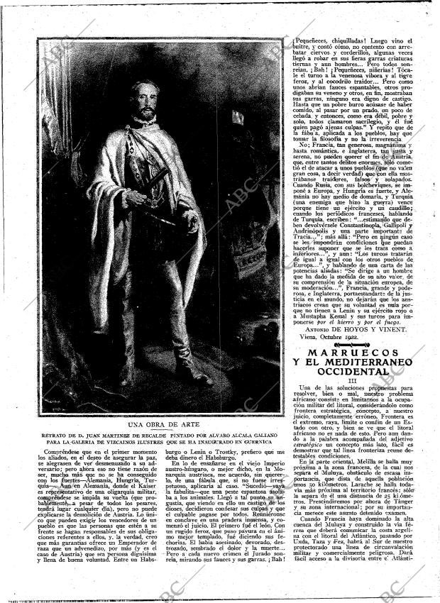 ABC MADRID 15-10-1922 página 4