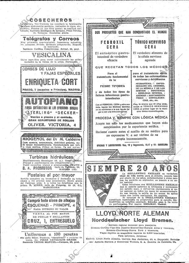 ABC MADRID 15-10-1922 página 42