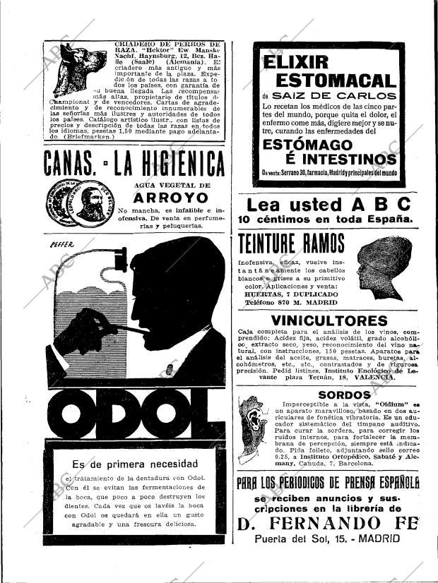 BLANCO Y NEGRO MADRID 15-10-1922 página 11