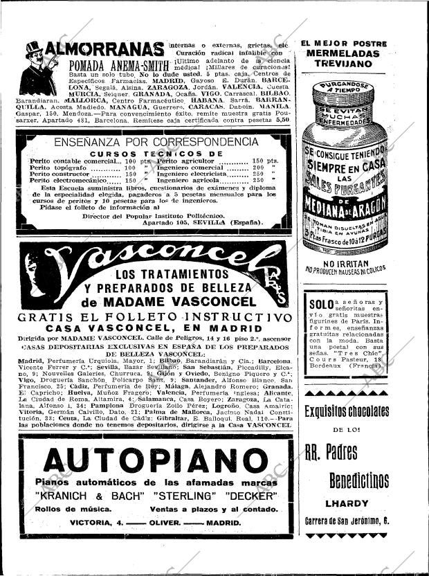 BLANCO Y NEGRO MADRID 15-10-1922 página 18
