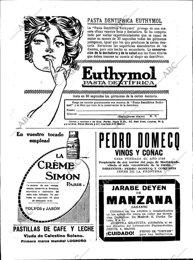 BLANCO Y NEGRO MADRID 15-10-1922 página 20