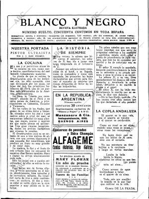 BLANCO Y NEGRO MADRID 15-10-1922 página 3