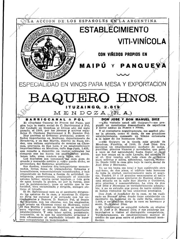 BLANCO Y NEGRO MADRID 15-10-1922 página 5
