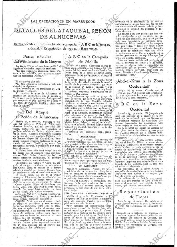 ABC MADRID 17-10-1922 página 13