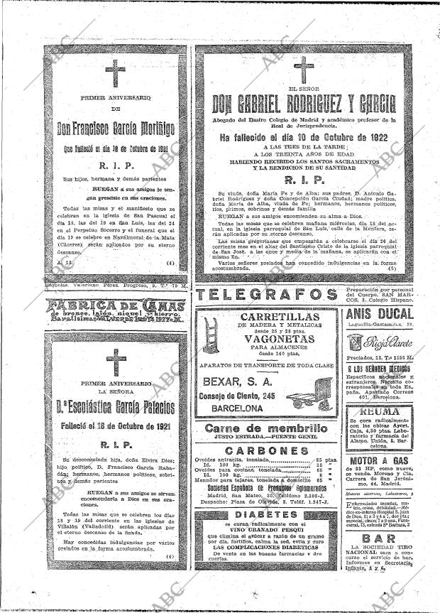 ABC MADRID 17-10-1922 página 32