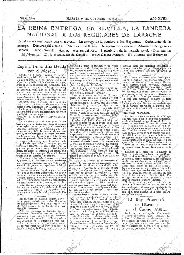 ABC MADRID 17-10-1922 página 7