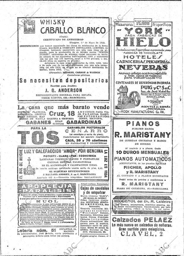 ABC MADRID 22-10-1922 página 42