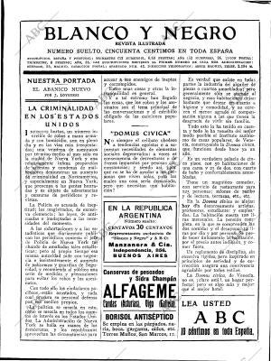 BLANCO Y NEGRO MADRID 22-10-1922 página 3