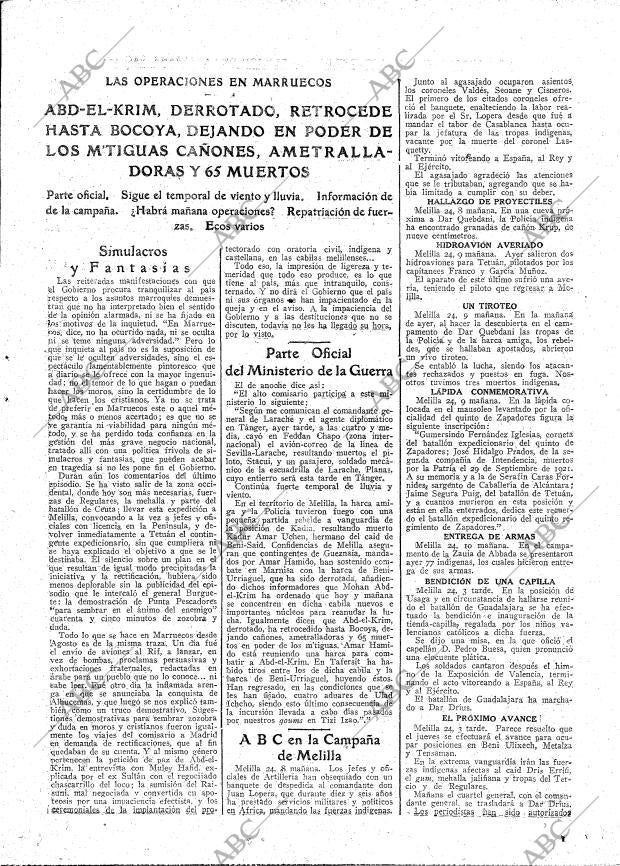 ABC MADRID 25-10-1922 página 11