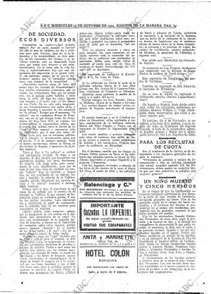 ABC MADRID 25-10-1922 página 14