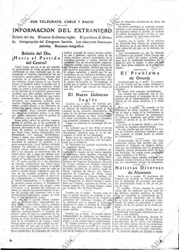 ABC MADRID 25-10-1922 página 19