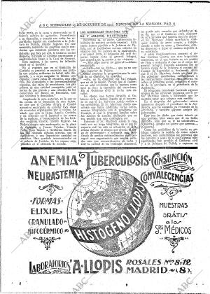 ABC MADRID 25-10-1922 página 8