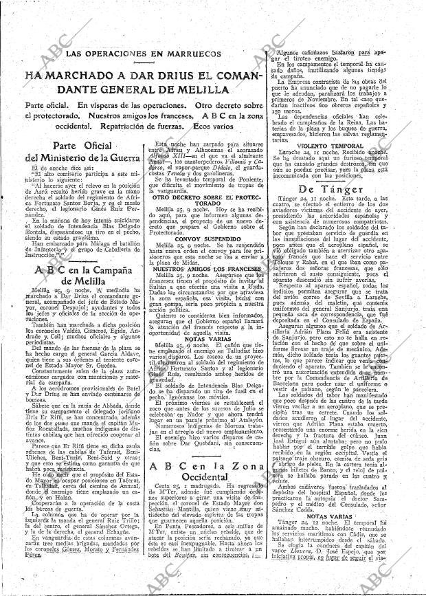 ABC MADRID 26-10-1922 página 11