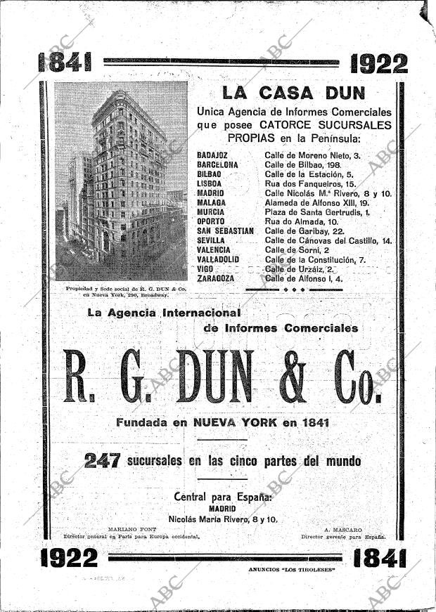 ABC MADRID 26-10-1922 página 32