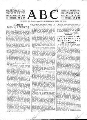 ABC MADRID 27-10-1922 página 3