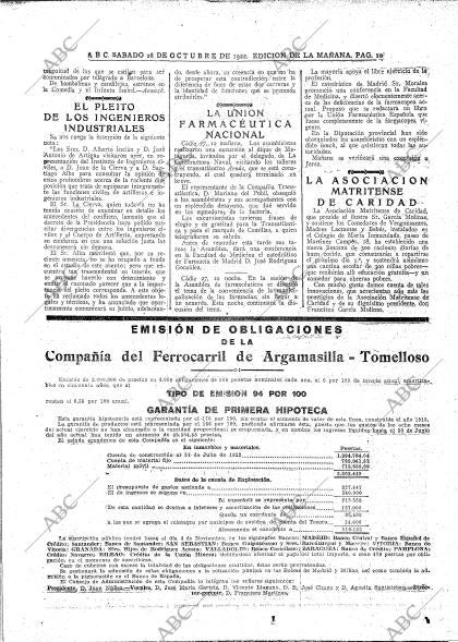 ABC MADRID 28-10-1922