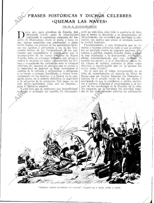 BLANCO Y NEGRO MADRID 29-10-1922 página 25