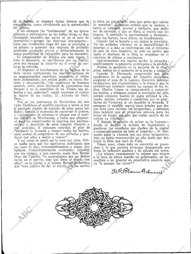 BLANCO Y NEGRO MADRID 29-10-1922 página 26