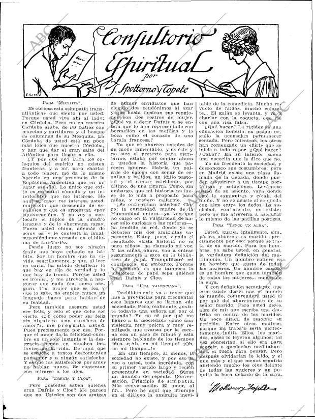 BLANCO Y NEGRO MADRID 29-10-1922 página 40