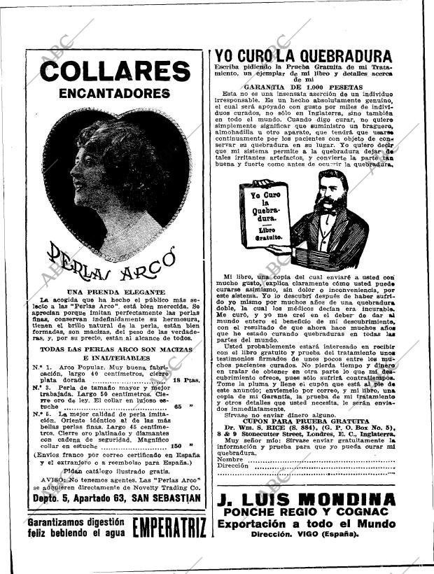 BLANCO Y NEGRO MADRID 29-10-1922 página 6