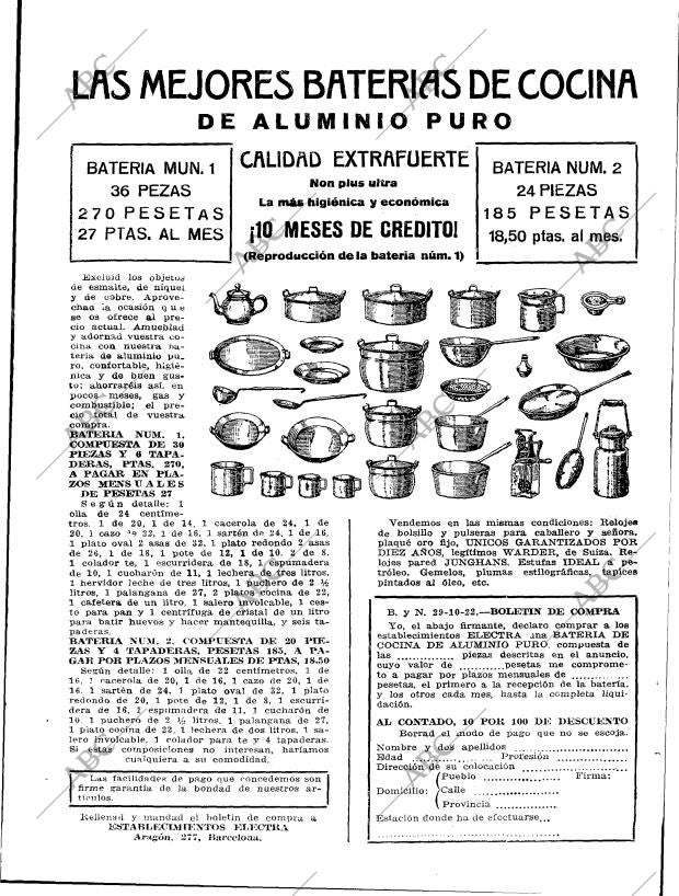 BLANCO Y NEGRO MADRID 29-10-1922 página 7