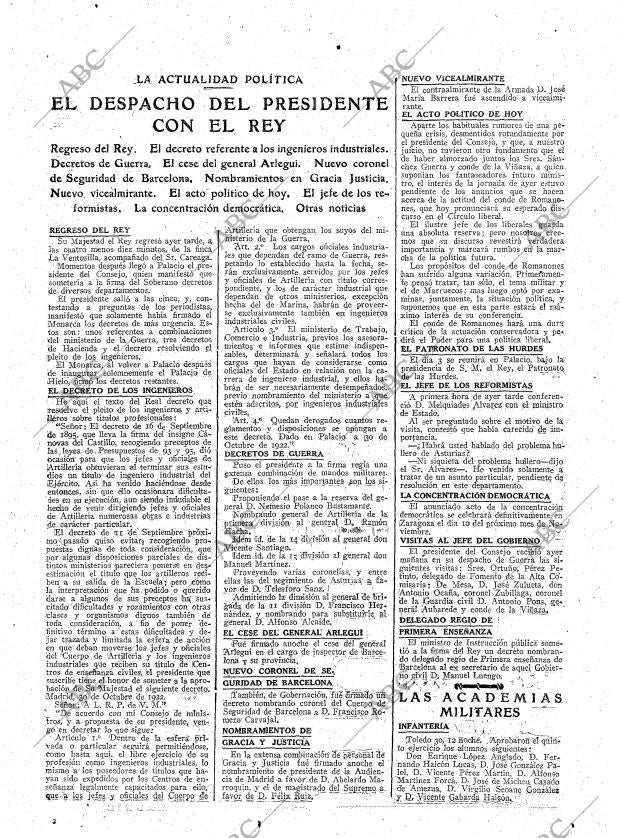 ABC MADRID 31-10-1922 página 11