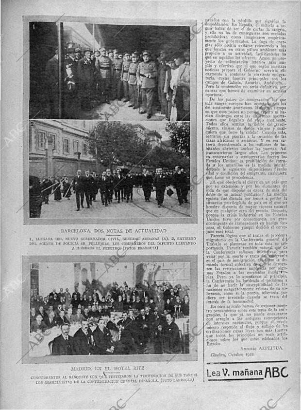 ABC MADRID 31-10-1922 página 5