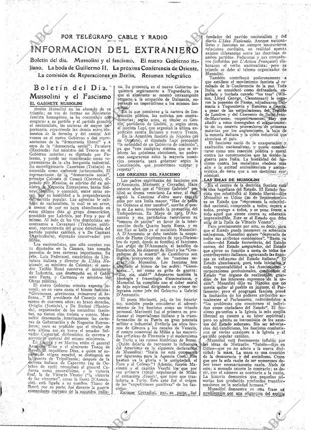 ABC MADRID 01-11-1922 página 19