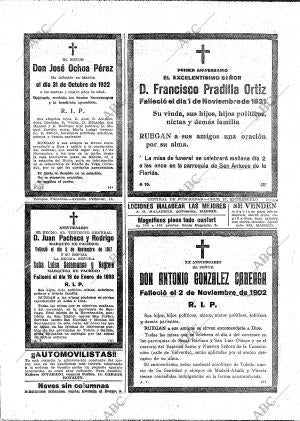 ABC MADRID 01-11-1922 página 28