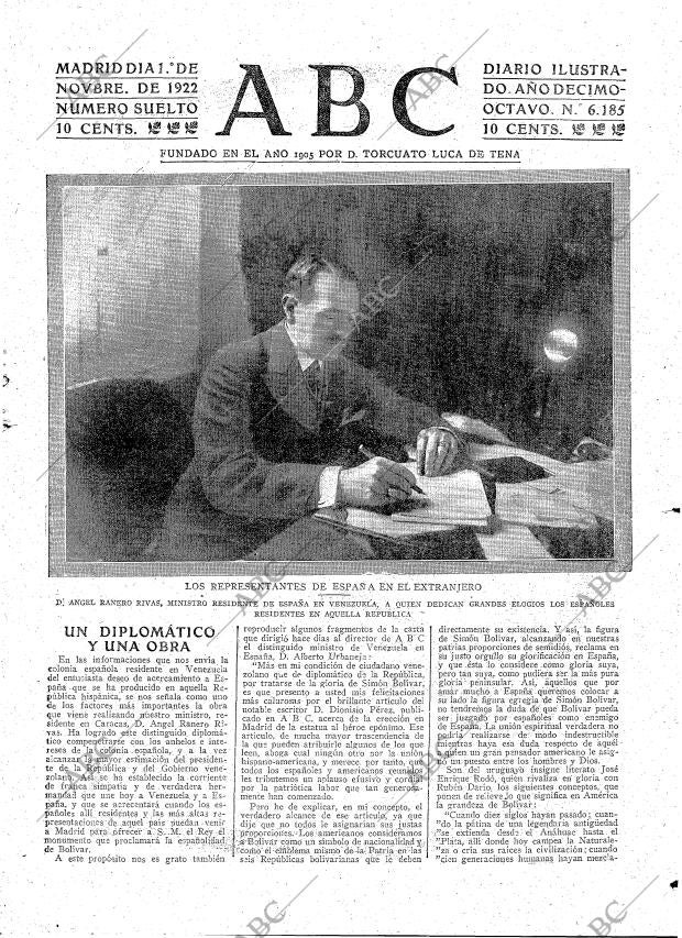 ABC MADRID 01-11-1922 página 3