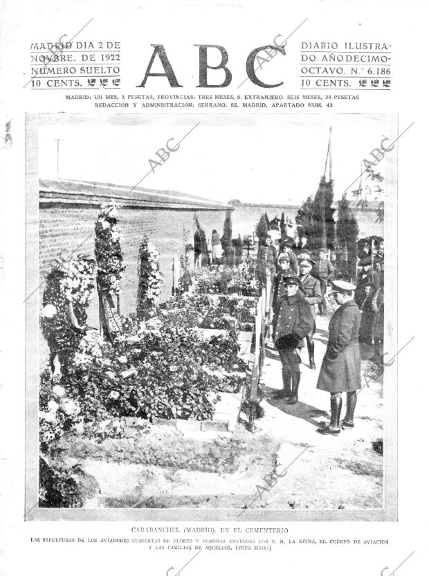 ABC MADRID 02-11-1922 página 1