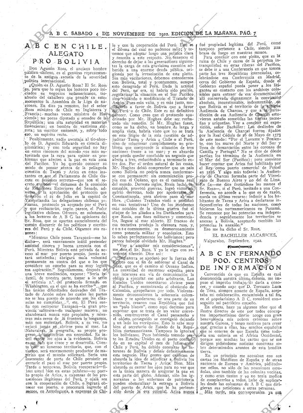 ABC MADRID 04-11-1922 página 7