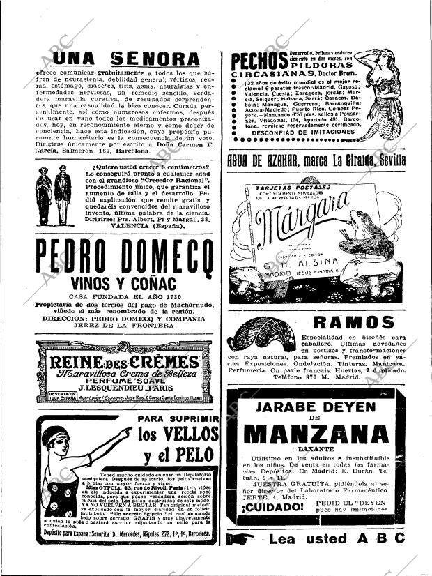 BLANCO Y NEGRO MADRID 05-11-1922 página 11