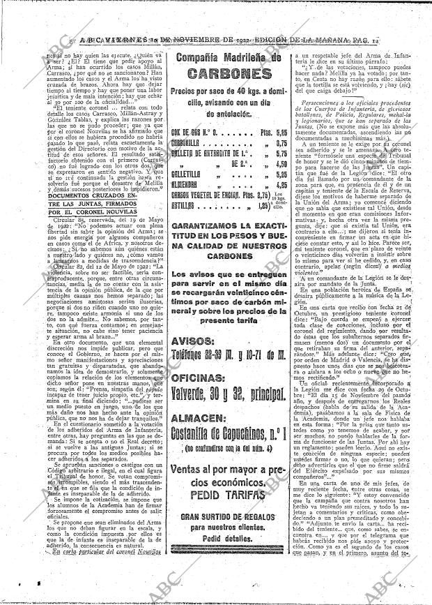 ABC MADRID 10-11-1922 página 12