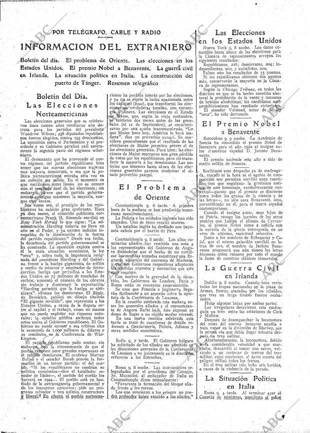 ABC MADRID 10-11-1922 página 21