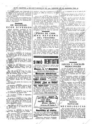 ABC MADRID 14-11-1922 página 16