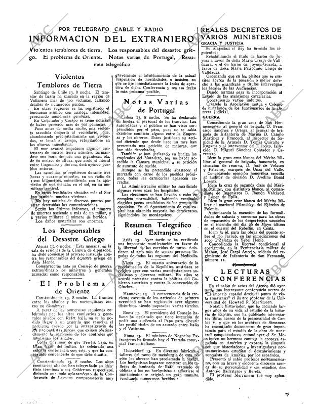 ABC MADRID 14-11-1922 página 23