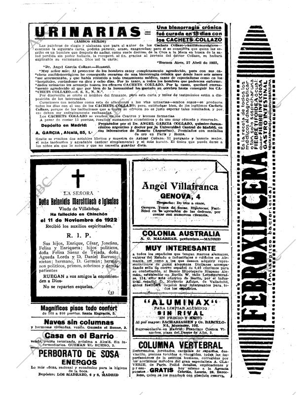 ABC MADRID 14-11-1922 página 35