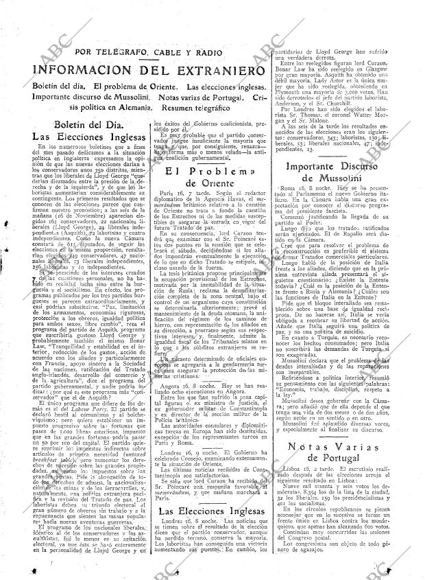 ABC MADRID 17-11-1922 página 21