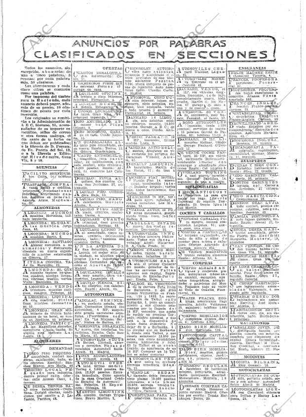 ABC MADRID 17-11-1922 página 28