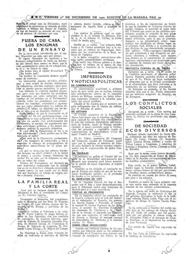 ABC MADRID 01-12-1922 página 12