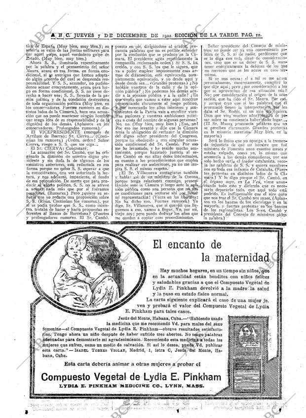 ABC MADRID 07-12-1922 página 10