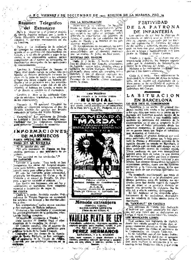 ABC MADRID 08-12-1922 página 14