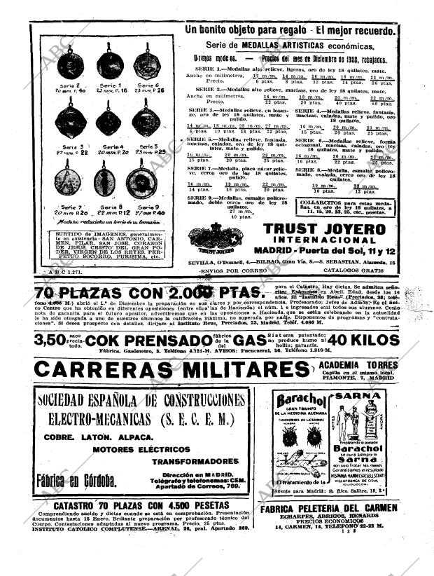 ABC MADRID 08-12-1922 página 23