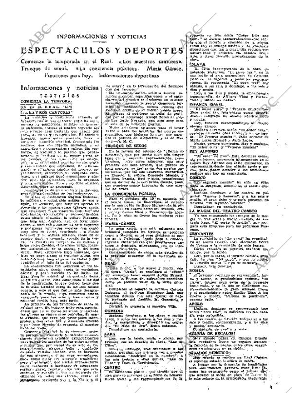 ABC MADRID 09-12-1922 página 21