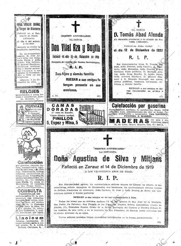 ABC MADRID 13-12-1922 página 22